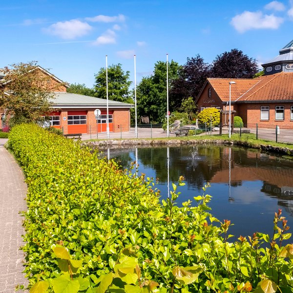 Ortskern mit idyllischer Teichanlage Gemeinde Nindorf
