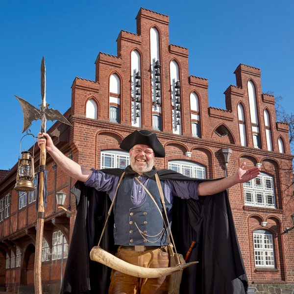 Rathaus Rendsburg mit Nachtwächter_6 (© SHBT u. Photocompany)