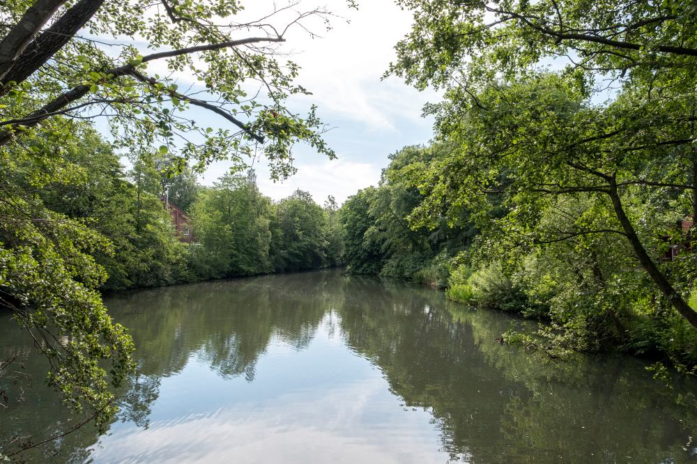 Stadtsee Rendsburg Rundgang um den Stadtsee