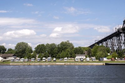 Wohnmobilhafen am Kreishafen NOK